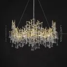 Люстра WATERDROPS 14 ламп. Цвет золото Lampatron 8852-24927