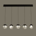 Подвесной светильник Delight Collection MD24001033-5B black/clear