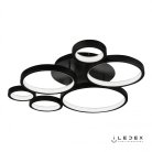 Потолочный светильник iLedex 9004-6-X-T BK Ring Star