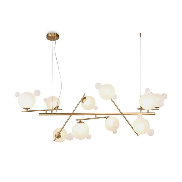 Подвесная люстра Freya MODERN FR5374PL-10BS Flaty