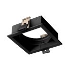 Рамка встраиваемая квадратная 1x к 075xxх ЧЕРНЫЙ МАТОВЫЙ Lightstar 075217 STELLA