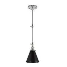 Подвесной светильник Lumina Deco LDP B007 CHR+BK Rubi