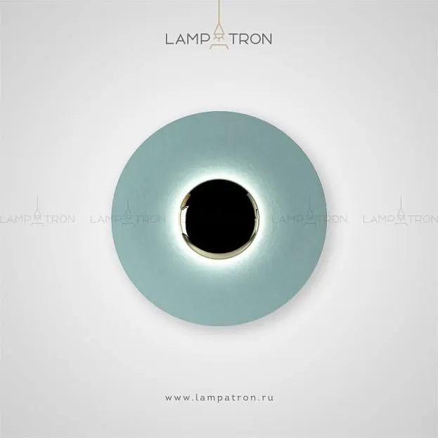 Бра ALESTA Размер S. Цвет Золото+Голубой Lampatron 4777-12086 Бра ALESTA Размер S. Цвет Золото+Голубой Lampatron 4777-12086