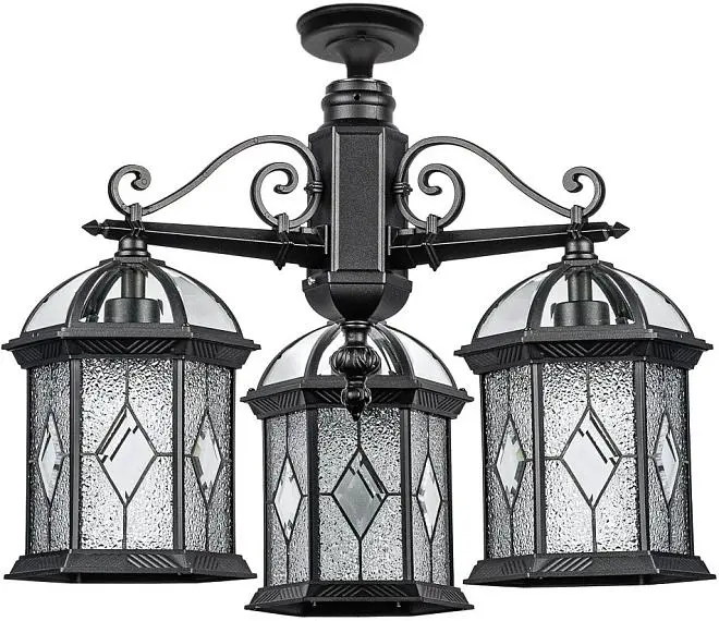Потолочный светильник уличный Oasis Light 92670A/3 Bl SORENTO