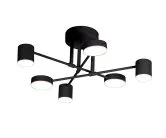 Люстра димм. черный Kink Light 07649-6D,19(3000K) Мекли