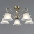 Потолочная люстра ILLUMICO IL0696-5ASQ-25 AB AREZZO