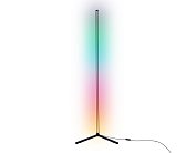 Светильник светодиодный напольный RGB с пультом BK черный LED 20W D32*1650 (ПДУ РАДИО 2.4G) Ambrella light FL8027