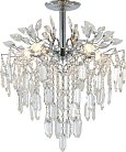 Потолочная люстра Escada 2135/5P Chrome Neda