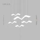 Готовая комбинация светильников LIESL 5 ламп. Теплый свет Lampatron 6151-16554