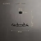 Кольцевые люстры и светильники LEEDS RING 8 ламп Lampatron 8277-22566