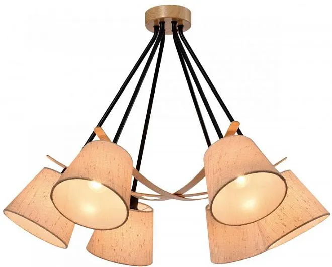 Подвесная люстра Imex MD.19412-6-P-BK