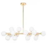 Люстра на штанге Lumina Deco LDP 6033-16 GD Marsiada