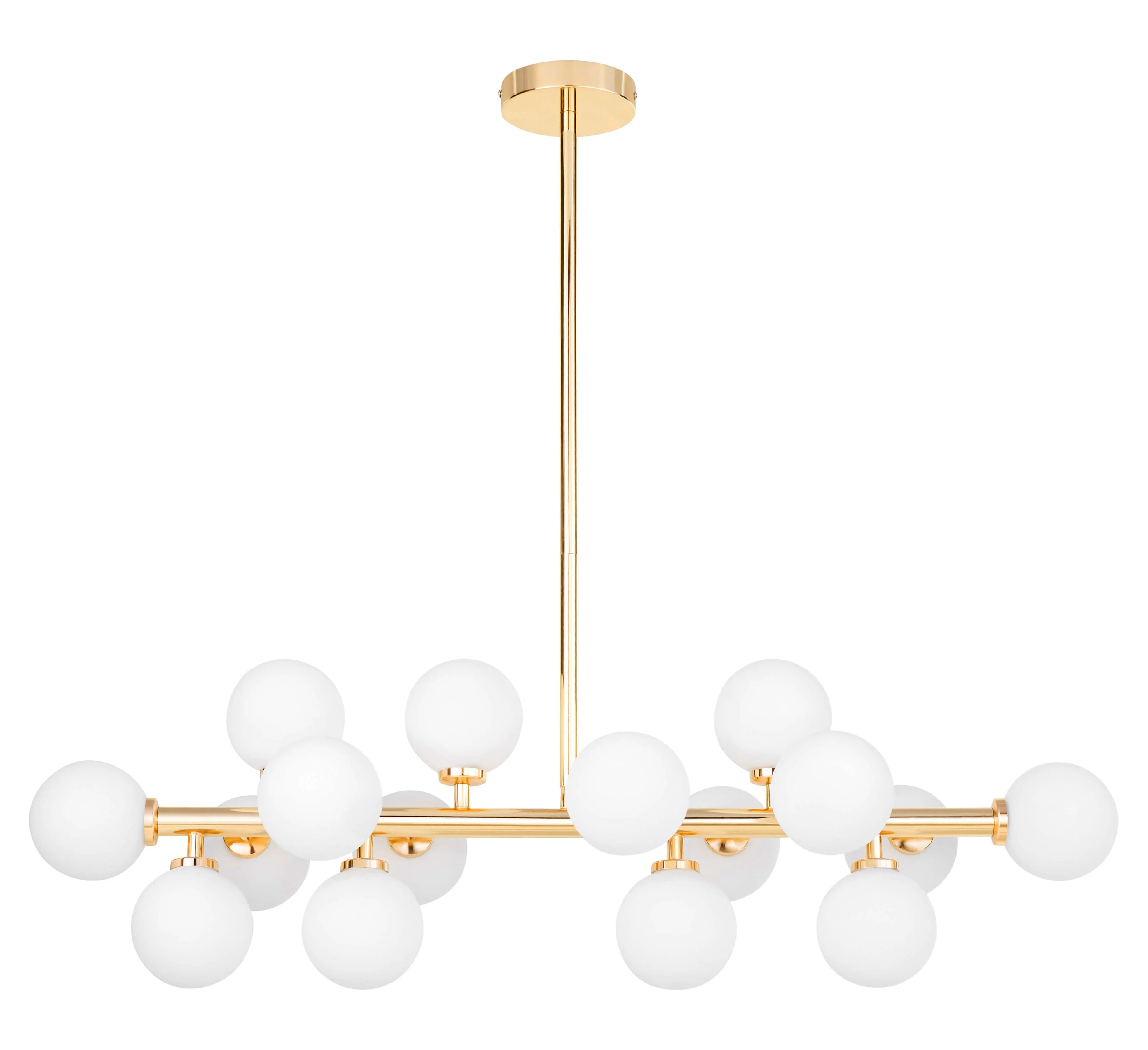 Люстра на штанге Lumina Deco LDP 6033-16 GD Marsiada Люстра на штанге Lumina Deco LDP 6033-16 GD Marsiada
