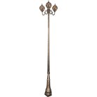 Светильник садово-парковый 3*100W 230V E27 черное золото (столб) Feron 48224 PL3810