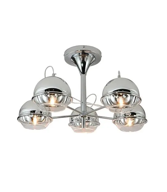 Потолочная люстра Lumina Deco LDC 1029-5 CHR Veroni Потолочная люстра Lumina Deco LDC 1029-5 CHR Veroni