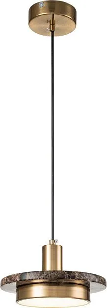 Подвесной светильник Escada 10260/1LED Brown marble Torano Подвесной светильник Escada 10260/1LED Brown marble Torano