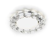 Встраиваемый точечный светильник GX53 с хрусталем Ambrella light G201 Spot