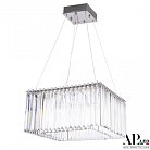 Люстра светодиодная хрустальная APL LED SH10.42.A.Ni.4000 Sicilia