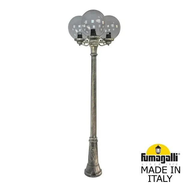 Садово-парковый фонарь FUMAGALLI 3L G30.156.S30.BZF1R GIG BISSO/G300 GLOBE 300 Садово-парковый фонарь FUMAGALLI 3L G30.156.S30.BZF1R GIG BISSO/G300 GLOBE 300