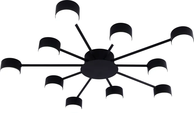 Люстра 10хGX53 15 Вт модерн Rivoli 3184-310 Leona