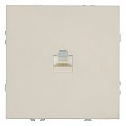 Розетка компьютерная 1-местная RJ-45 (механизм), серия Эмили, кашемир, soft touch Stekker 49899 RST00-5117-08