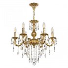 Люстра с хрустальными подвесками Bohemia Ivele Crystal AL79101/6/175 B G