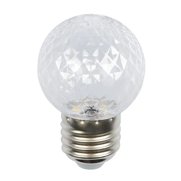 Лампочка светодиодная Volpe LED-D45-1W/6000K/E27/CL/С PINEAPPLE Bicolor