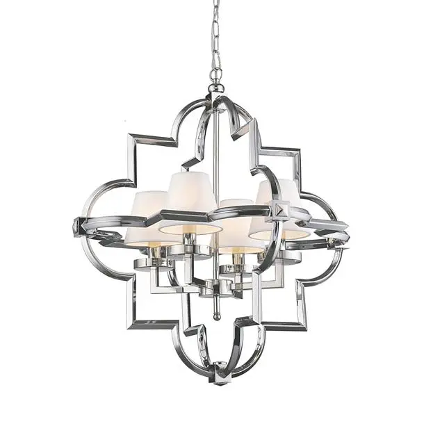 Люстра Delight Collection KM0728P-4M nickel Mandeville Люстра Delight Collection KM0728P-4M nickel Mandeville