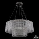 Люстра светодиодная хрустальная APL LED SH02.73.2D.A.Ni.4000 Sicilia