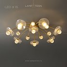 Потолочная люстра FREDRIKA 15 ламп Lampatron 6079-16299