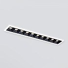 Встраиваемый светильник Elektrostandard 9922 LED 20W 4200K белый/черный Tekki a052481