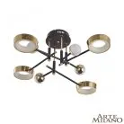 Потолочная люстра Arte Milano 273299/8 BK/GD Ferrara-73210