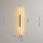 Бра STINUS Размер L. Цвет латунь Lampatron 8877-25074