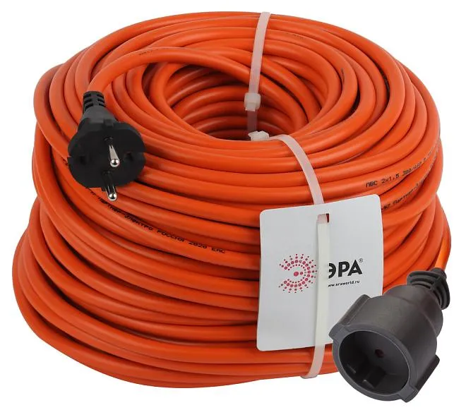 Розеточные блоки, удлинители ЭРА UPx-1-2x1.5-50m
