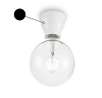 Потолочный светильник Ideal Lux WINERY PL1 NERO 155142
