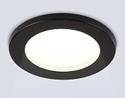 Встраиваемый светильник Ambrella light TN6632 BK черный IP44 GX53 D100*60