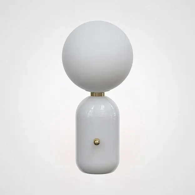 Настольная Лампа Parachilna Aballs White (D20) ImperiumLoft 186171-22