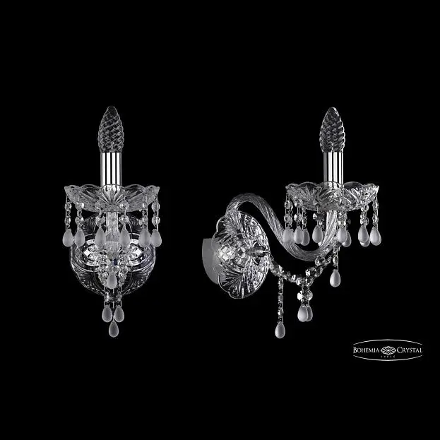Бра хрустальный Bohemia 1410B/1/160/XL Ni V0300 Бра хрустальный Bohemia 1410B/1/160/XL Ni V0300