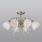 Потолочная люстра Eurosvet 30155/8 античная бронза Floranse a044825