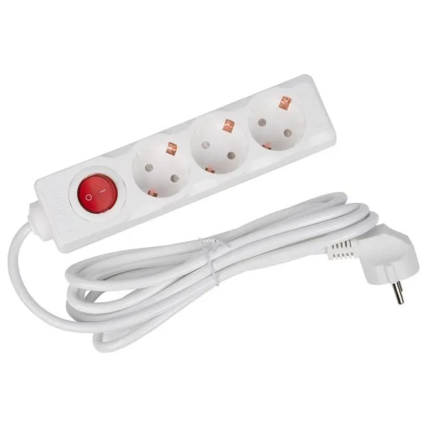 Розеточные блоки, удлинители Uniel S-GCD3-3B Standard