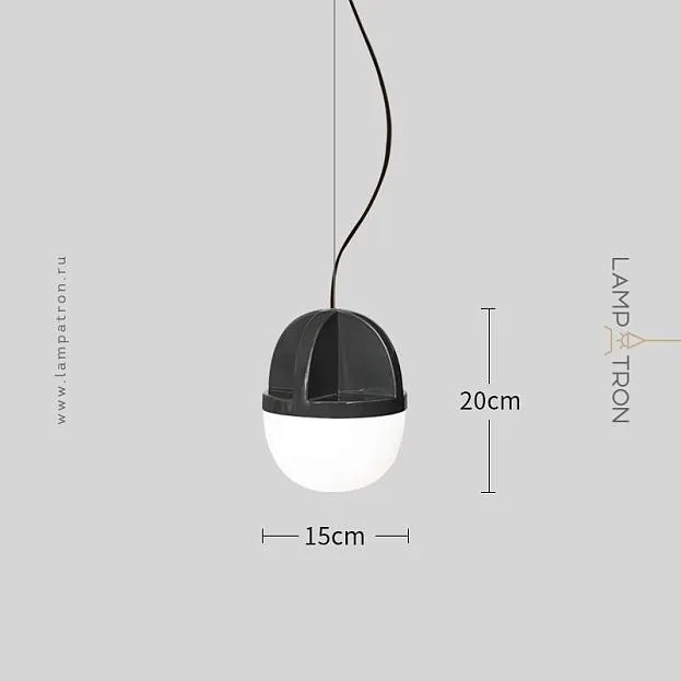 Подвесной светильник TARU Размер S. Цвет черный Lampatron taru-black-s 9016-25617 Подвесной светильник TARU Размер S. Цвет черный Lampatron taru-black-s 9016-25617