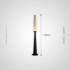 Торшер STEVE Размер S. Цвет черный Lampatron steve-black-s-neutr 9036-25711