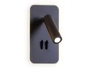 Поворотный настенный светодиодный светильник с выключателем Ambrella light FW255 FW