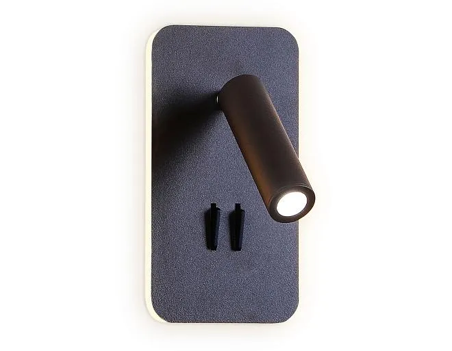 Поворотный настенный светодиодный светильник с выключателем Ambrella light FW255 FW