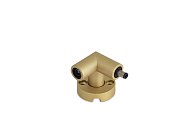 Токопроводящий угловой соединитель Donolux L Connector R DL20651 Brass Scroll Line