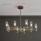 Люстра BIRGEL CH 10 ламп Lampatron 7706-21608