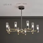Люстра BIRGEL CH 10 ламп Lampatron 7706-21608
