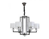 Люстра NEWPORT 4406+1/C black glossy