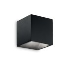 Уличный настенный светильник Ideal Lux 269320 RUBIK AP1 D10 NERO 3000K