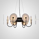 Кольцевые люстры и светильники LAMBERT CH 6 ламп Lampatron f-lambert-ch-6 8175-22373